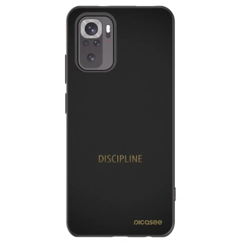 Picasee Μαύρη θήκη σιλικόνης για Xiaomi Redmi Note 11S 4G - Discipline