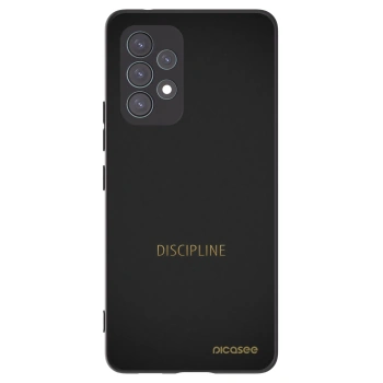 Picasee Μαύρη θήκη σιλικόνης για Samsung Galaxy A53 5G A536 - Discipline