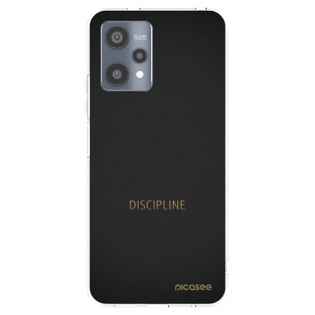 Picasee διαφανής θήκη σιλικόνης Realme 9 Pro 5G - Discipline