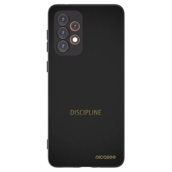Picasee Μαύρη θήκη σιλικόνης για Samsung Galaxy A33 5G A336 - Discipline