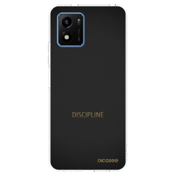 Picasee διαφανής θήκη σιλικόνης Vivo Y01 - Discipline