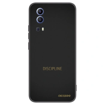 Picasee Μαύρη θήκη σιλικόνης για Vivo Y52 5G - Discipline