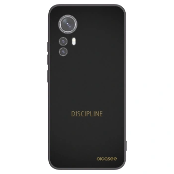 Picasee Μαύρη θήκη σιλικόνης για Xiaomi 12X - Discipline