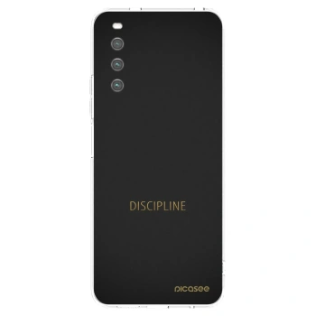 Picasee διαφανής θήκη σιλικόνης Sony Xperia 10 IV 5G - Discipline