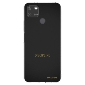 Picasee διαφανής θήκη σιλικόνης Realme C21Y - Discipline
