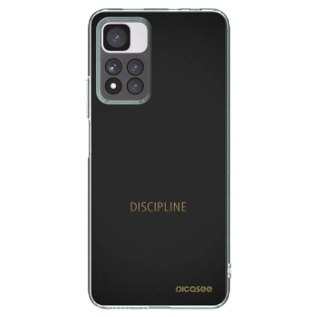 Picasee διαφανής θήκη σιλικόνης Xiaomi Redmi Note 11 Pro+ 5G - Discipline