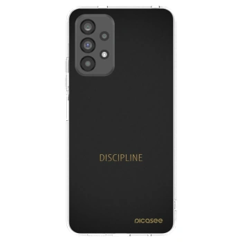 Picasee διαφανής θήκη σιλικόνης Samsung Galaxy A73 5G - Discipline