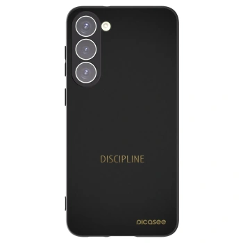 Picasee Μαύρη θήκη σιλικόνης για Samsung Galaxy S23+ 5G - Discipline