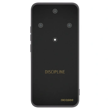 Picasee Μαύρη θήκη σιλικόνης για Honor Magic5 Lite 5G - Discipline