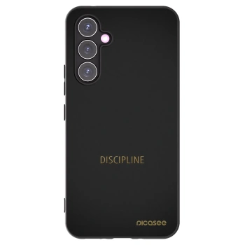 Picasee Μαύρη θήκη σιλικόνης για Samsung Galaxy A54 5G A546B - Discipline