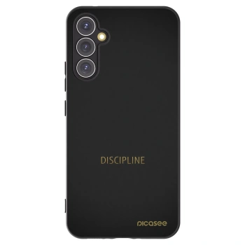 Picasee Μαύρη θήκη σιλικόνης για Samsung Galaxy A34 5G A346B - Discipline