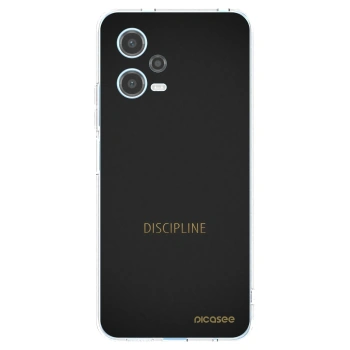 Picasee διαφανής θήκη σιλικόνης Xiaomi Redmi Note 12 5G - Discipline
