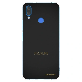 Picasee διαφανής θήκη σιλικόνης Huawei Nova 3 - Discipline