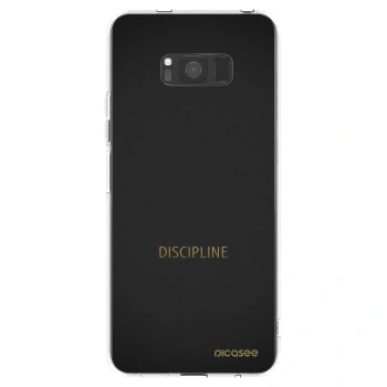 Picasee διαφανής θήκη σιλικόνης Samsung Galaxy S8 G950F - Discipline