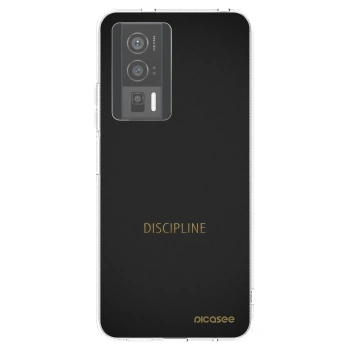 Picasee διαφανής θήκη σιλικόνης Xiaomi Poco F5 Pro 5G - Discipline