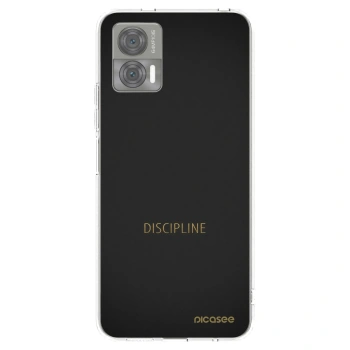 Picasee διαφανής θήκη σιλικόνης Motorola Edge 30 Neo - Discipline