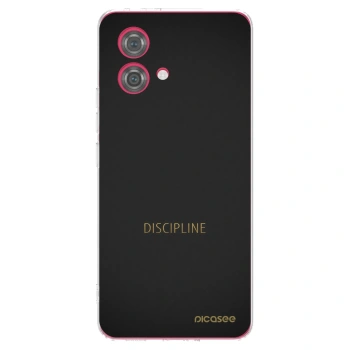 Picasee διαφανής θήκη σιλικόνης Motorola Moto G84 5G - Discipline