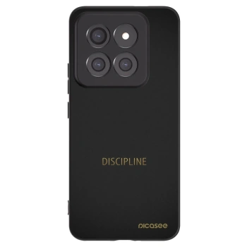 Picasee Μαύρη θήκη σιλικόνης για Xiaomi 14 Pro - Discipline