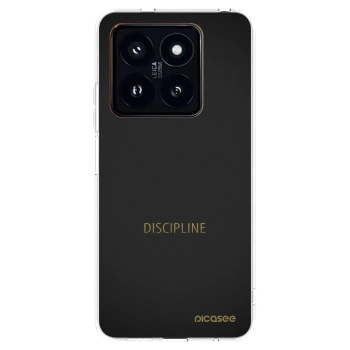 Picasee διαφανής θήκη σιλικόνης Xiaomi 14 Pro - Discipline