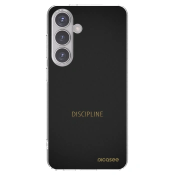 Picasee διαφανής θήκη σιλικόνης Samsung Galaxy S24 S921B 5G - Discipline
