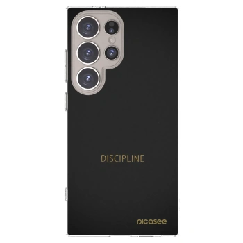 Picasee διαφανής θήκη σιλικόνης Samsung Galaxy S24 Ultra S928B 5G - Discipline