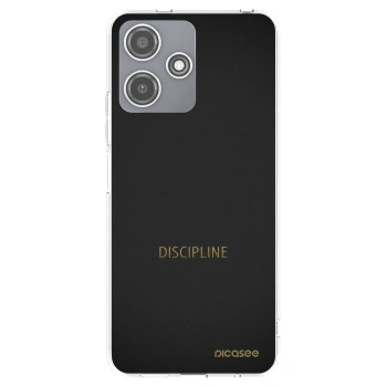Picasee διαφανής θήκη σιλικόνης Xiaomi Redmi 12 5G - Discipline