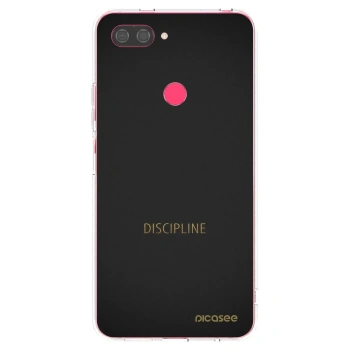 Picasee διαφανής θήκη σιλικόνης Xiaomi Mi 8 Lite - Discipline