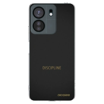 Picasee διαφανής θήκη σιλικόνης Xiaomi Redmi 13C 4G - Discipline