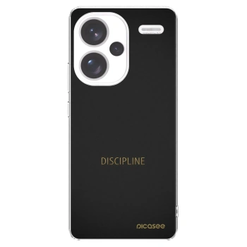 Picasee διαφανής θήκη σιλικόνης Xiaomi Redmi Note 13 Pro+ 5G - Discipline