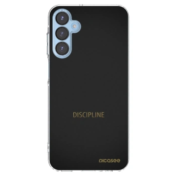 Picasee διαφανής θήκη σιλικόνης Samsung Galaxy A15 A156B 5G - Discipline