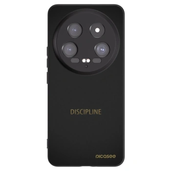 Picasee Μαύρη θήκη σιλικόνης για Xiaomi 14 Ultra - Discipline