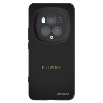 Picasee Μαύρη θήκη σιλικόνης για Honor Magic6 Pro - Discipline