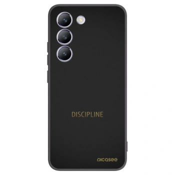 Picasee Μαύρη θήκη σιλικόνης για Vivo V40 SE 5G - Discipline