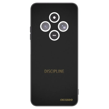 Picasee Μαύρη θήκη σιλικόνης για Xiaomi Redmi 14C - Discipline