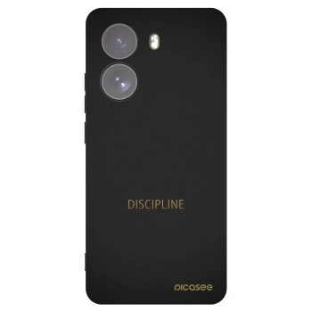 Picasee Μαύρη θήκη σιλικόνης για Xiaomi Poco X7 - Discipline
