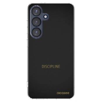 Picasee διαφανής θήκη σιλικόνης Samsung Galaxy S25 5G - Discipline
