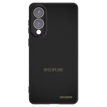 Picasee Μαύρη θήκη σιλικόνης για Samsung Galaxy S25 Edge 5G - Discipline
