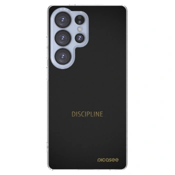 Picasee διαφανής θήκη σιλικόνης Samsung Galaxy S25 Ultra 5G - Discipline