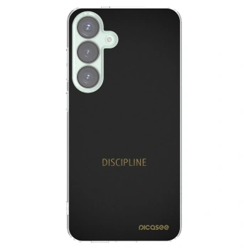 Picasee διαφανής θήκη σιλικόνης Samsung Galaxy S25+ 5G - Discipline