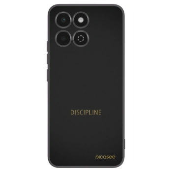 Picasee Μαύρη θήκη σιλικόνης για Honor 200 Smart 5G - Discipline