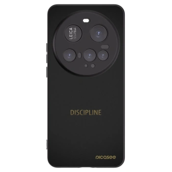 Picasee Μαύρη θήκη σιλικόνης για Xiaomi 15 Ultra - Discipline