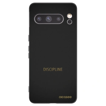 Picasee Μαύρη θήκη σιλικόνης για Google Pixel 8 Pro - Discipline