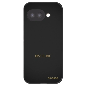 Picasee Μαύρη θήκη σιλικόνης για Google Pixel 9a - Discipline