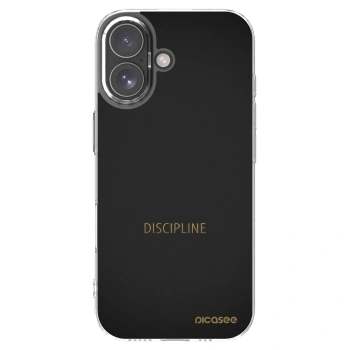 Picasee διαφανής θήκη σιλικόνης Apple iPhone 17 - Discipline