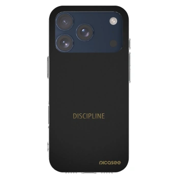Picasee διαφανής θήκη σιλικόνης Apple iPhone 17 Pro - Discipline
