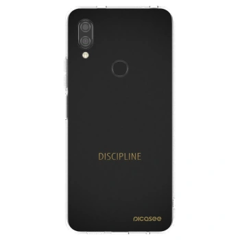 Picasee διαφανής θήκη σιλικόνης Xiaomi Redmi 7 - Discipline