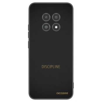 Picasee Μαύρη θήκη σιλικόνης για Realme 12X - Discipline