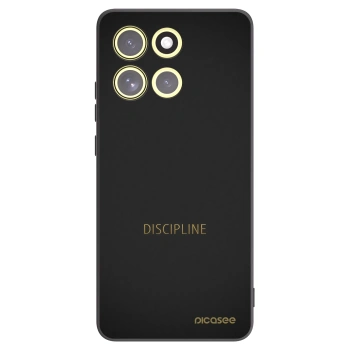 Picasee Μαύρη θήκη σιλικόνης για Motorola Moto G86 5G - Discipline