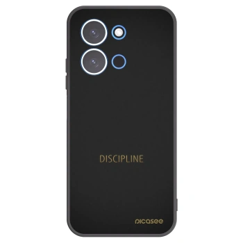 Picasee Μαύρη θήκη σιλικόνης για Xiaomi Redmi 15C 4G - Discipline