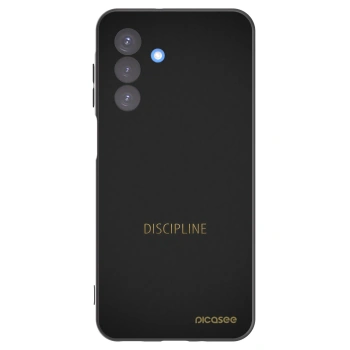 Picasee Μαύρη θήκη σιλικόνης για Samsung Galaxy A17 5G - Discipline